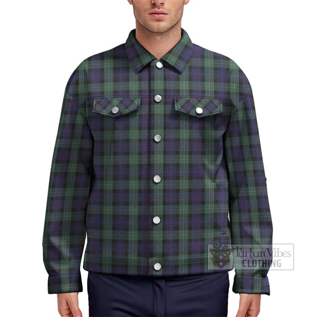 Mackenzie Hunting Green Tartan Unisex Lapel Cotton Jacket Unisex - Tartan Vibes Clothing