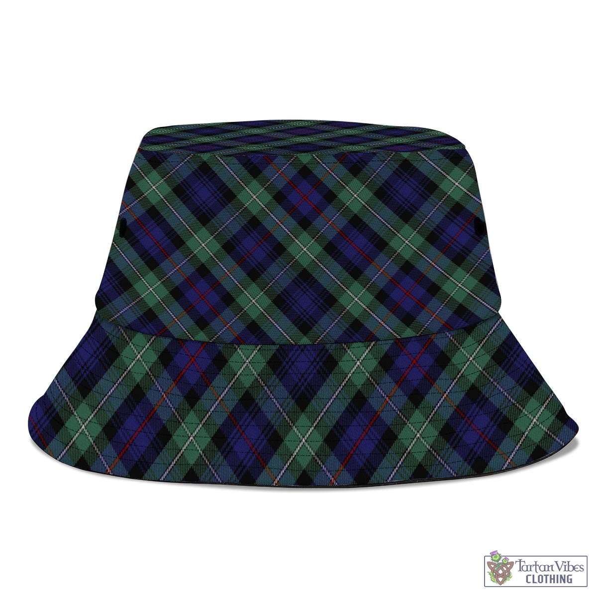 Tartan Vibes Clothing MacKenzie Hunting Green Tartan Bucket Hat