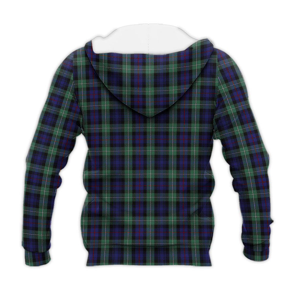 mackenzie-hunting-green-tartan-knitted-hoodie-with-family-crest