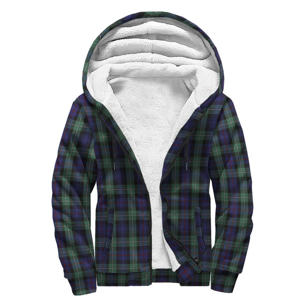 mackenzie-hunting-green-tartan-sherpa-hoodie-with-family-crest