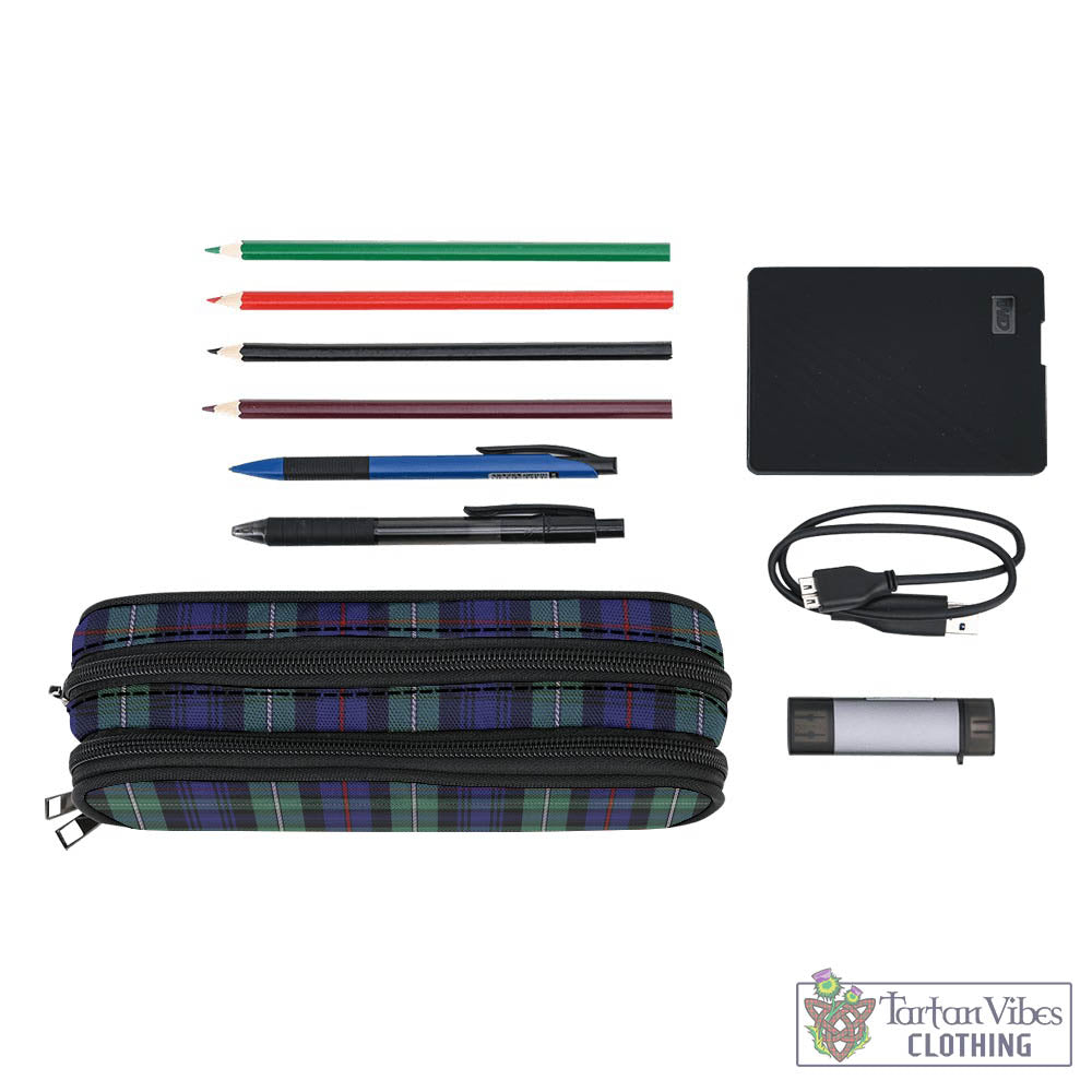 Tartan Vibes Clothing MacKenzie Hunting Green Tartan Pen and Pencil Case