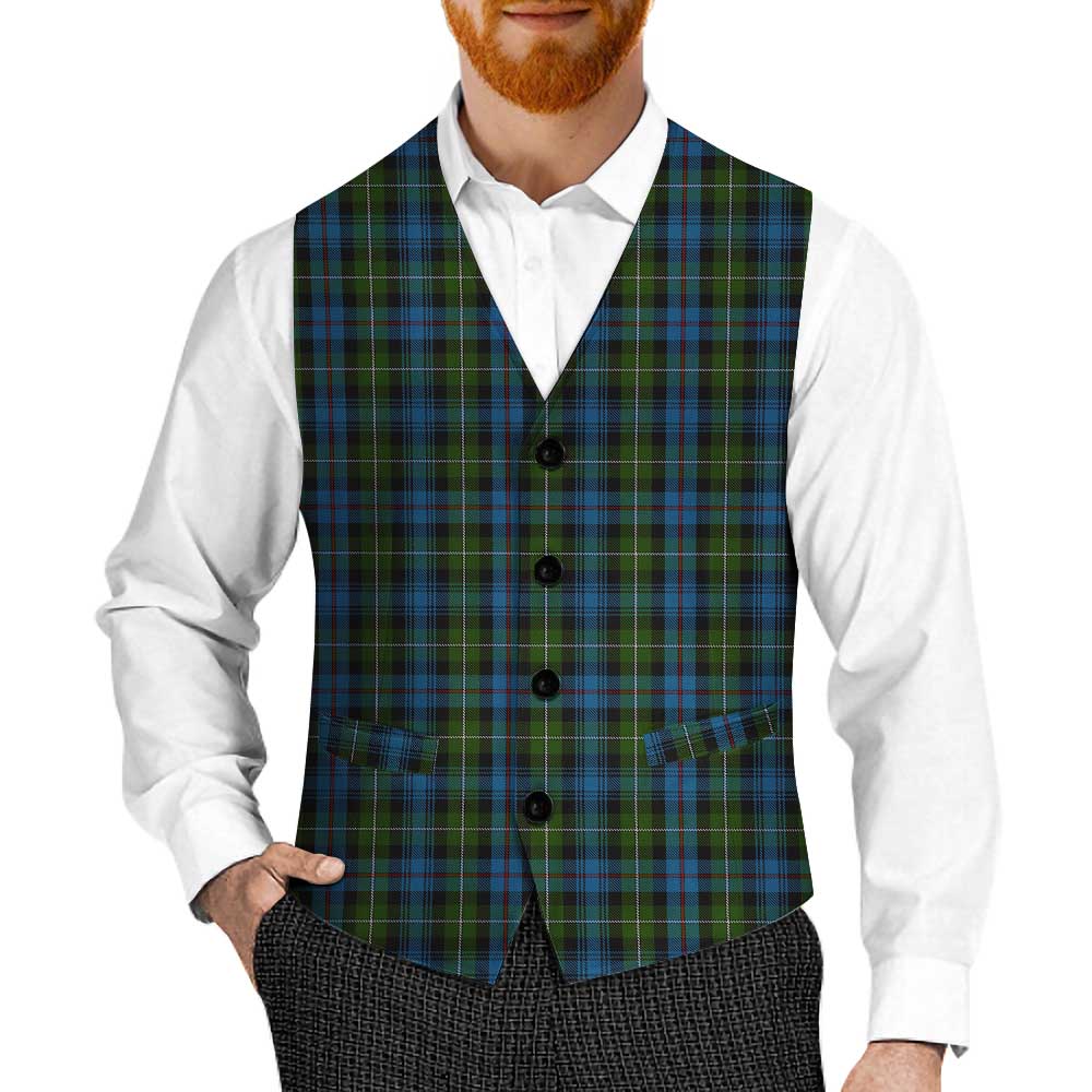 Tartan Vibes Clothing Mackenzie (Mckenzie) Tartan Men's Sleeveless Suit Vest