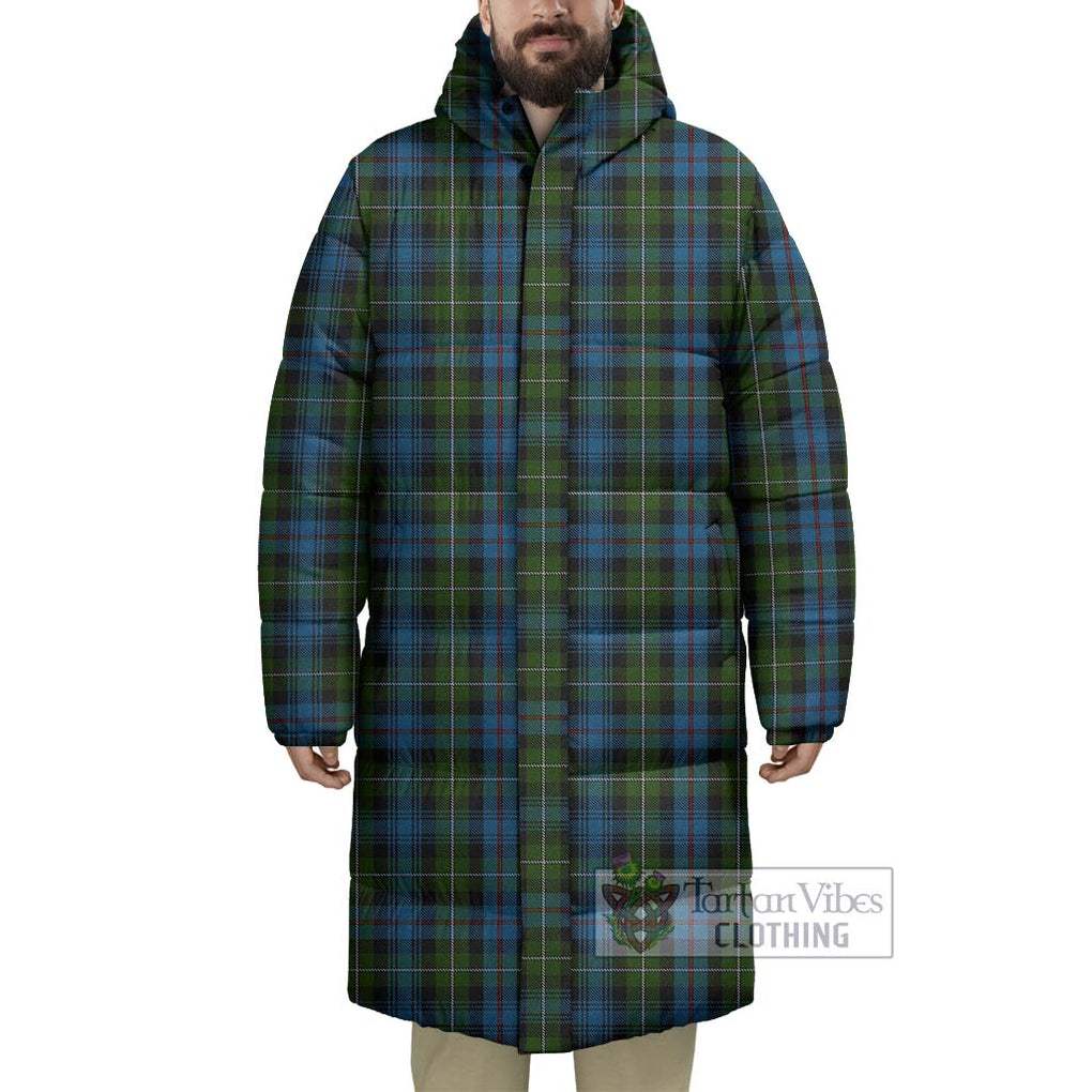 Tartan Vibes Clothing Mackenzie (Mckenzie) Tartan Long Down Jacket