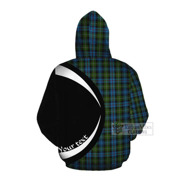 Mackenzie (Mckenzie) Tartan Cotton Hoodie with Family Crest Circle Style