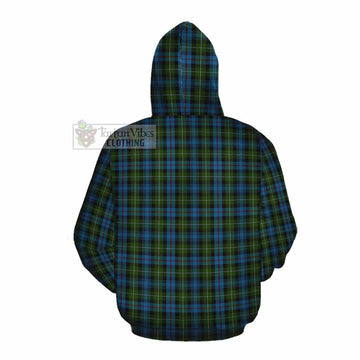 Mackenzie (Mckenzie) Tartan Cotton Hoodie with Family Crest DNA In Me Style