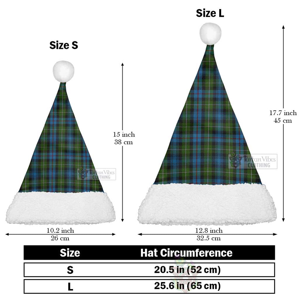 Tartan Vibes Clothing Mackenzie (Mckenzie) Tartan Christmas Santa Hats