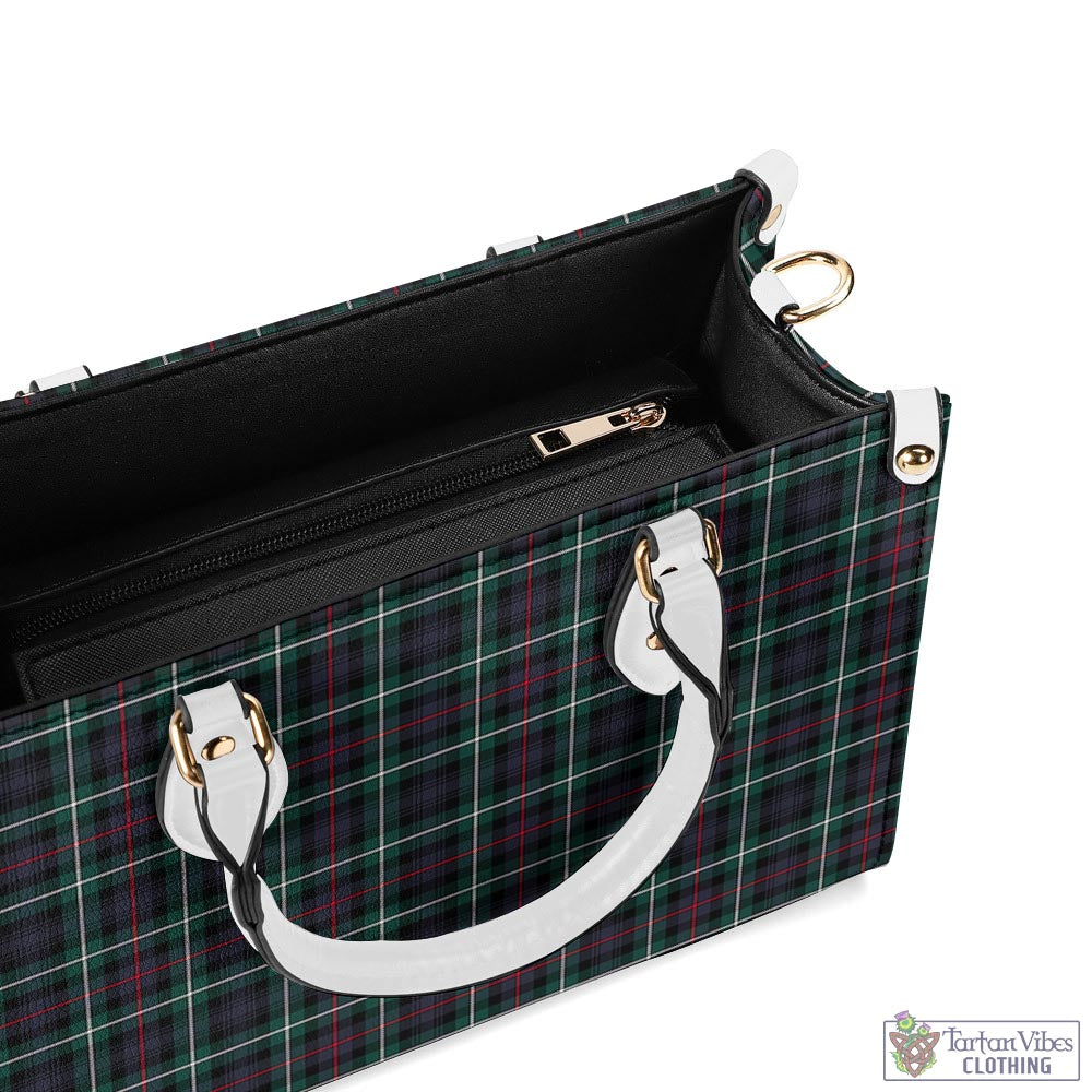 Tartan Vibes Clothing MacKenzie Modern Tartan Luxury Leather Handbags