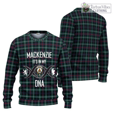 Mackenzie Modern Tartan Ugly Sweater with Family Crest DNA In Me Style