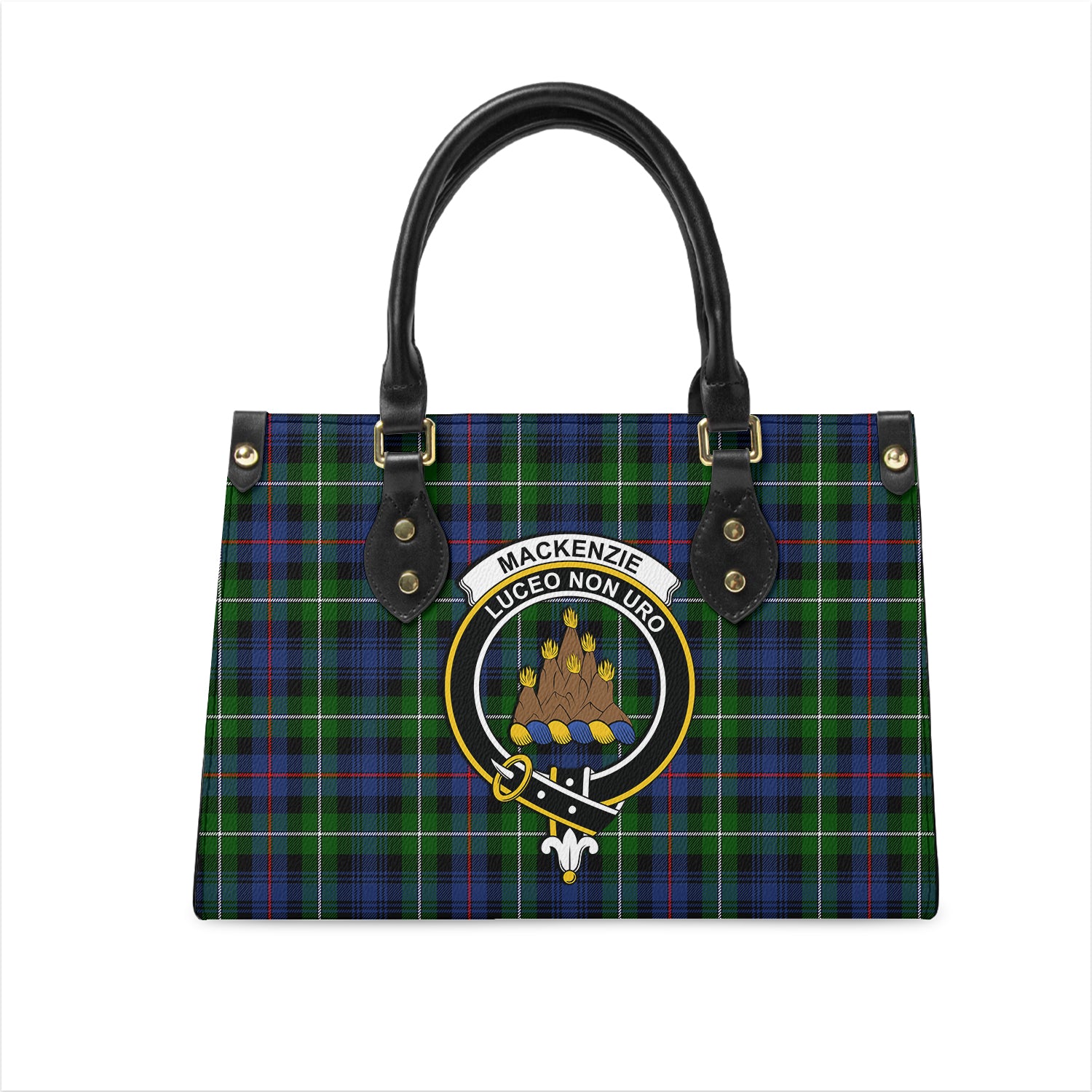 mackenzie-modern-tartan-leather-bag-with-family-crest