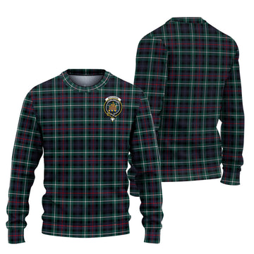 MacKenzie Modern Tartan Ugly Sweater with Family Crest