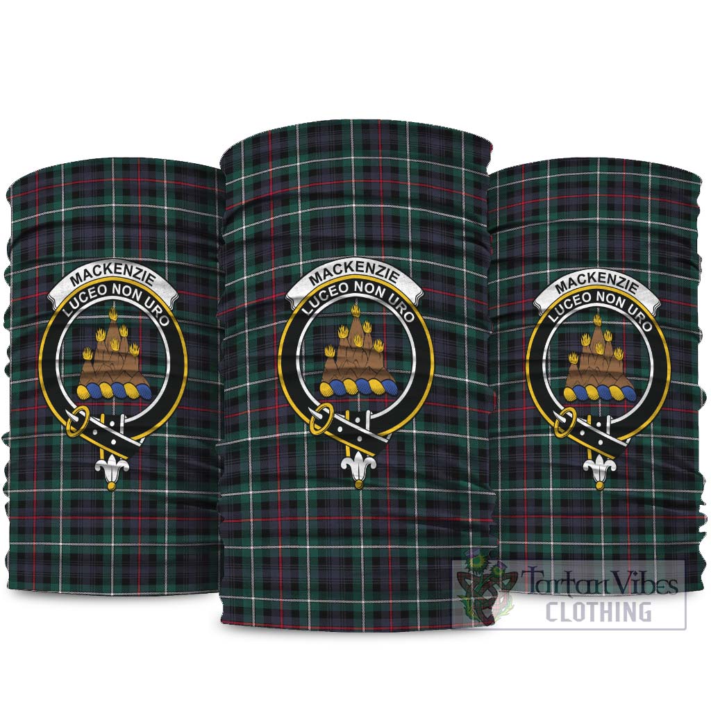 MacKenzie Modern Tartan Neck Gaiters, Tartan Bandanas, Tartan Head Band with Family Crest