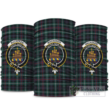 MacKenzie Modern Tartan Neck Gaiters, Tartan Bandanas, Tartan Head Band with Family Crest