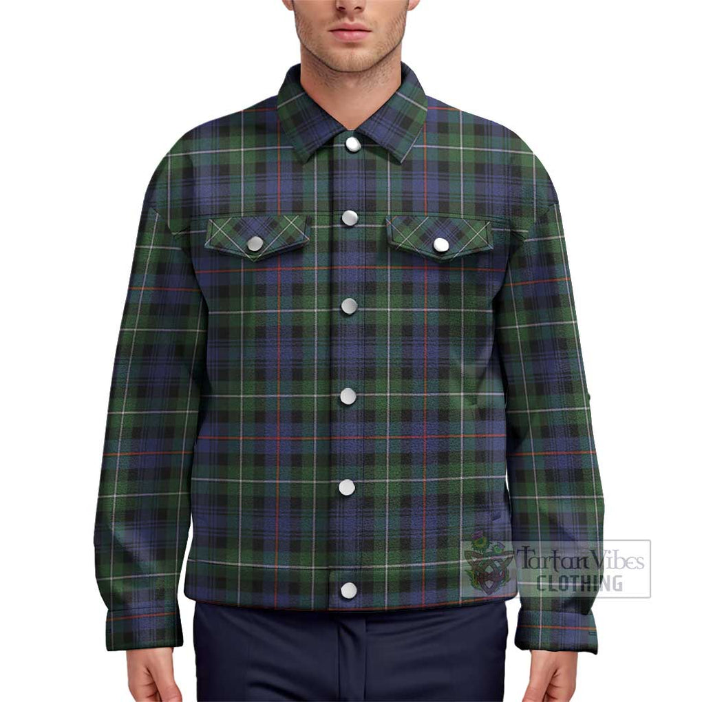 Tartan Vibes Clothing Mackenzie Modern #2 Tartan Unisex Lapel Cotton Jacket