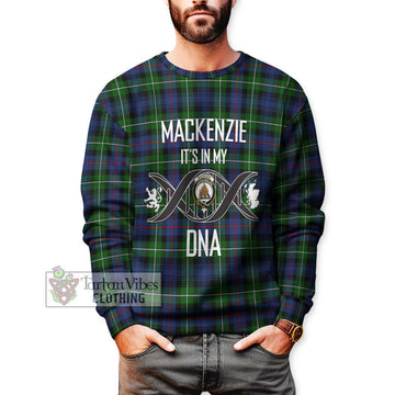 Mackenzie Modern #2 Tartan Sweatshirt with Family Crest DNA In Me Style