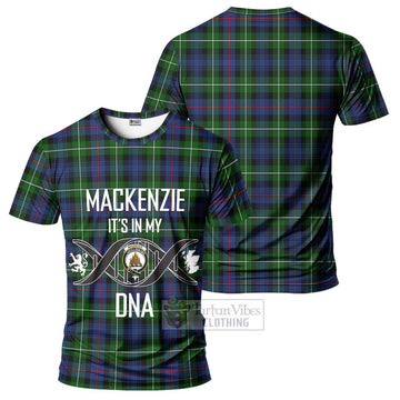 Mackenzie Modern #2 Tartan T-Shirt with Family Crest DNA In Me Style