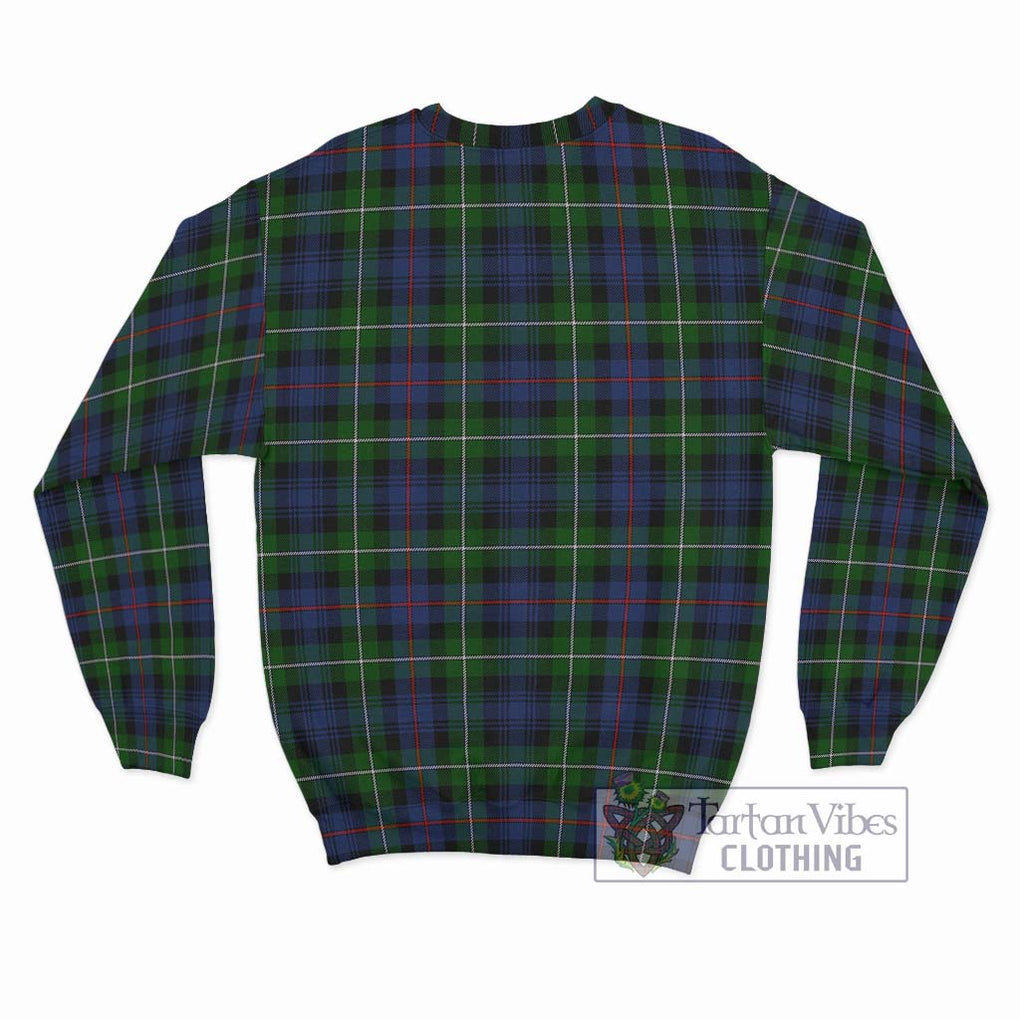 Tartan Vibes Clothing Mackenzie Modern #2 Tartan Sweatshirt with Family Crest DNA In Me Style