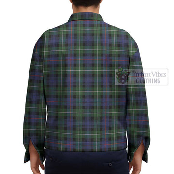 Mackenzie Modern #2 Tartan Unisex Lapel Cotton Jacket