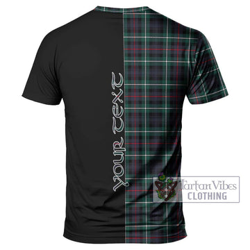 Mackenzie Modern Tartan T-Shirt with Family Crest and Half Of Me Style