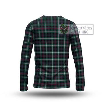 Mackenzie Modern Tartan Long Sleeve T-Shirt with Family Crest DNA In Me Style