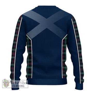 Mackenzie Modern Tartan Ugly Sweater with Family Crest and Lion Rampant Vibes Sport Style