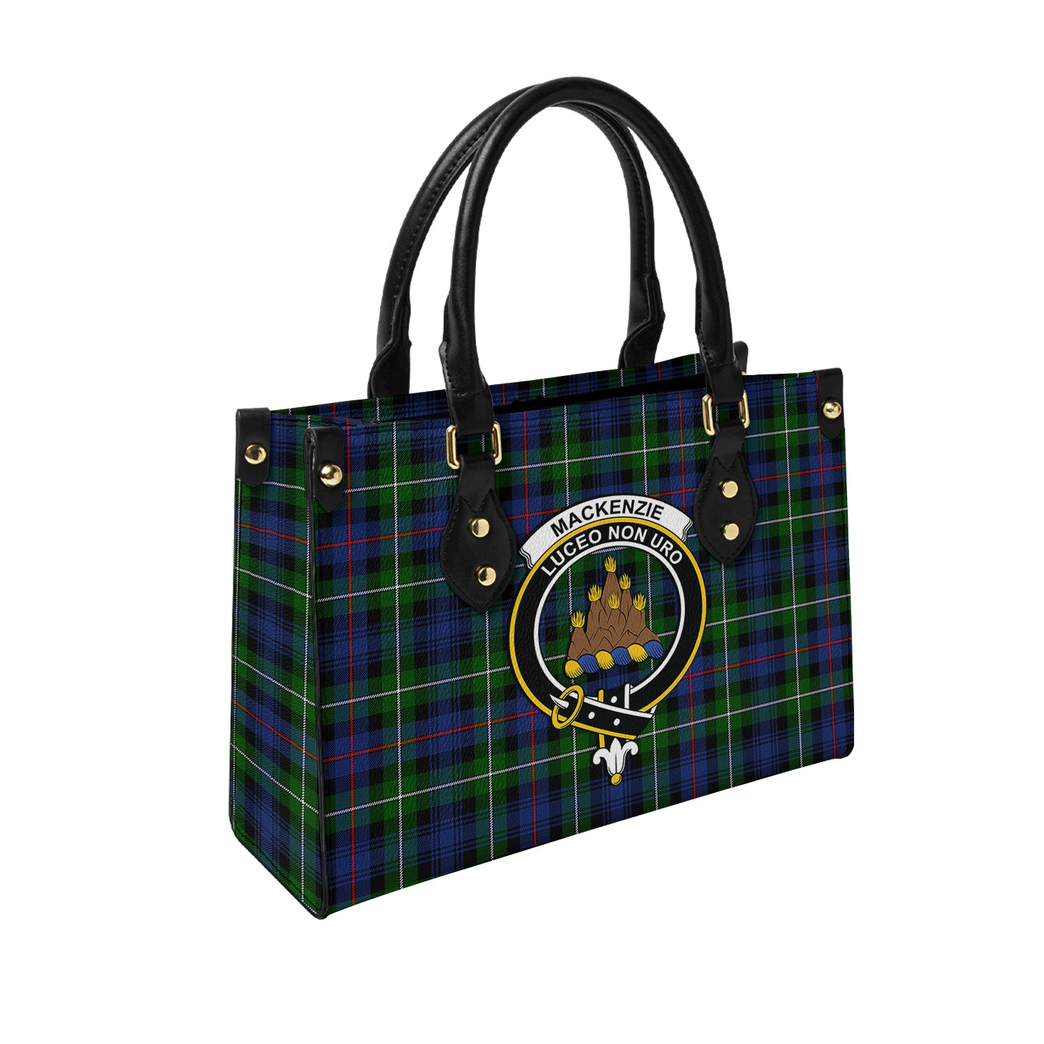 mackenzie-modern-tartan-leather-bag-with-family-crest