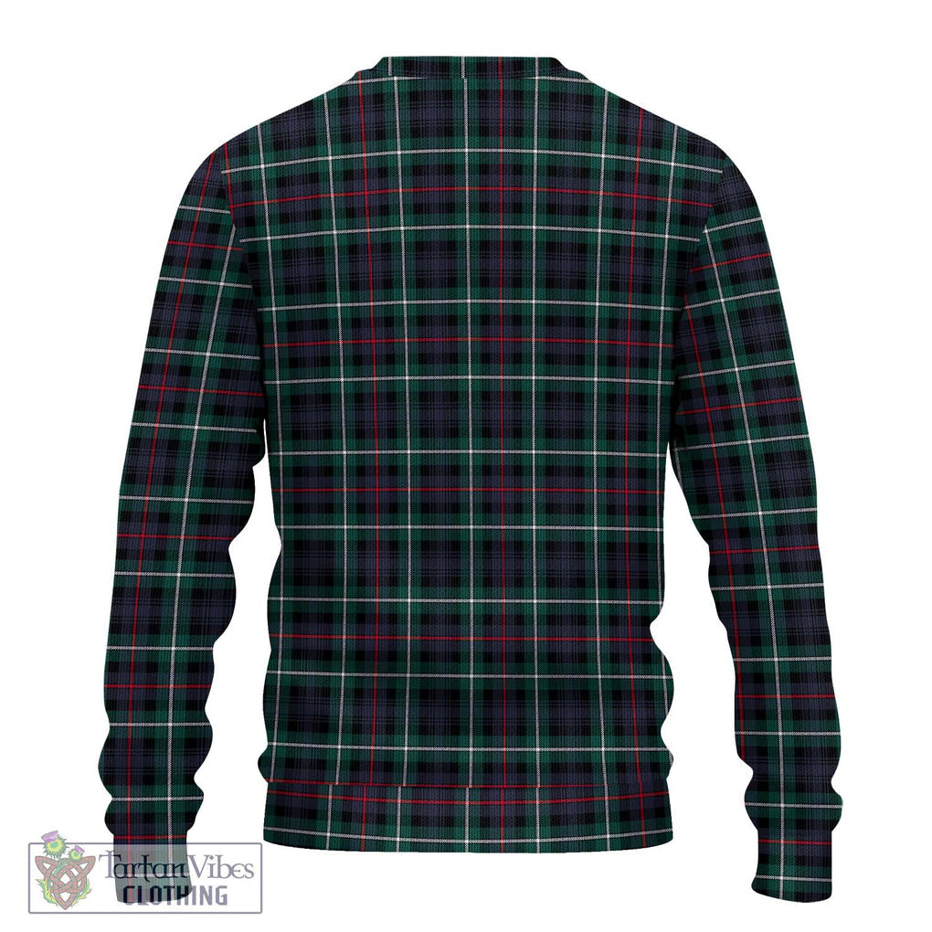 Mackenzie Modern Tartan Knitted Sweater with Family Crest DNA In Me Style - Tartanvibesclothing Shop