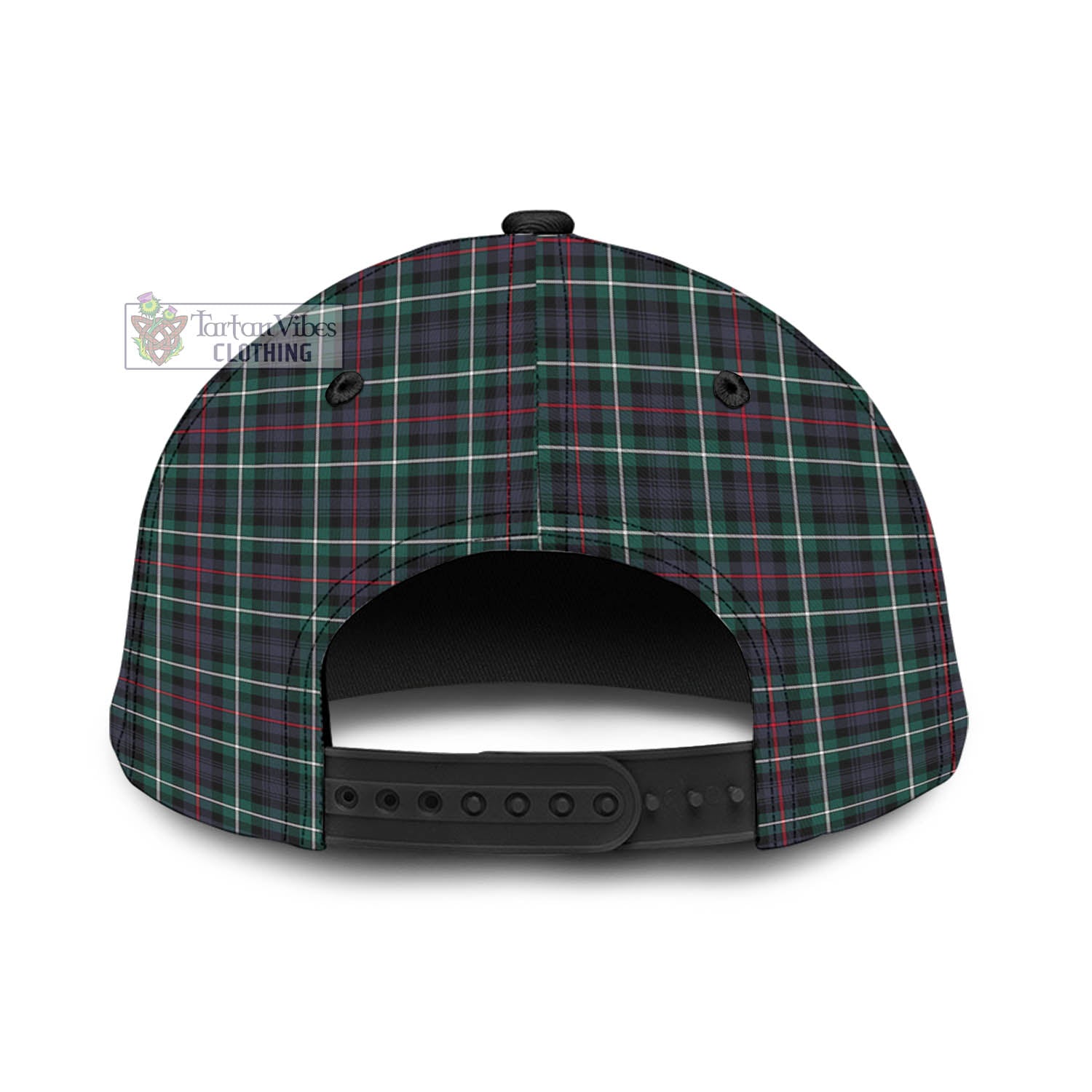 Tartan Vibes Clothing Mackenzie Modern Tartan Classic Cap with Family Crest In Me Style