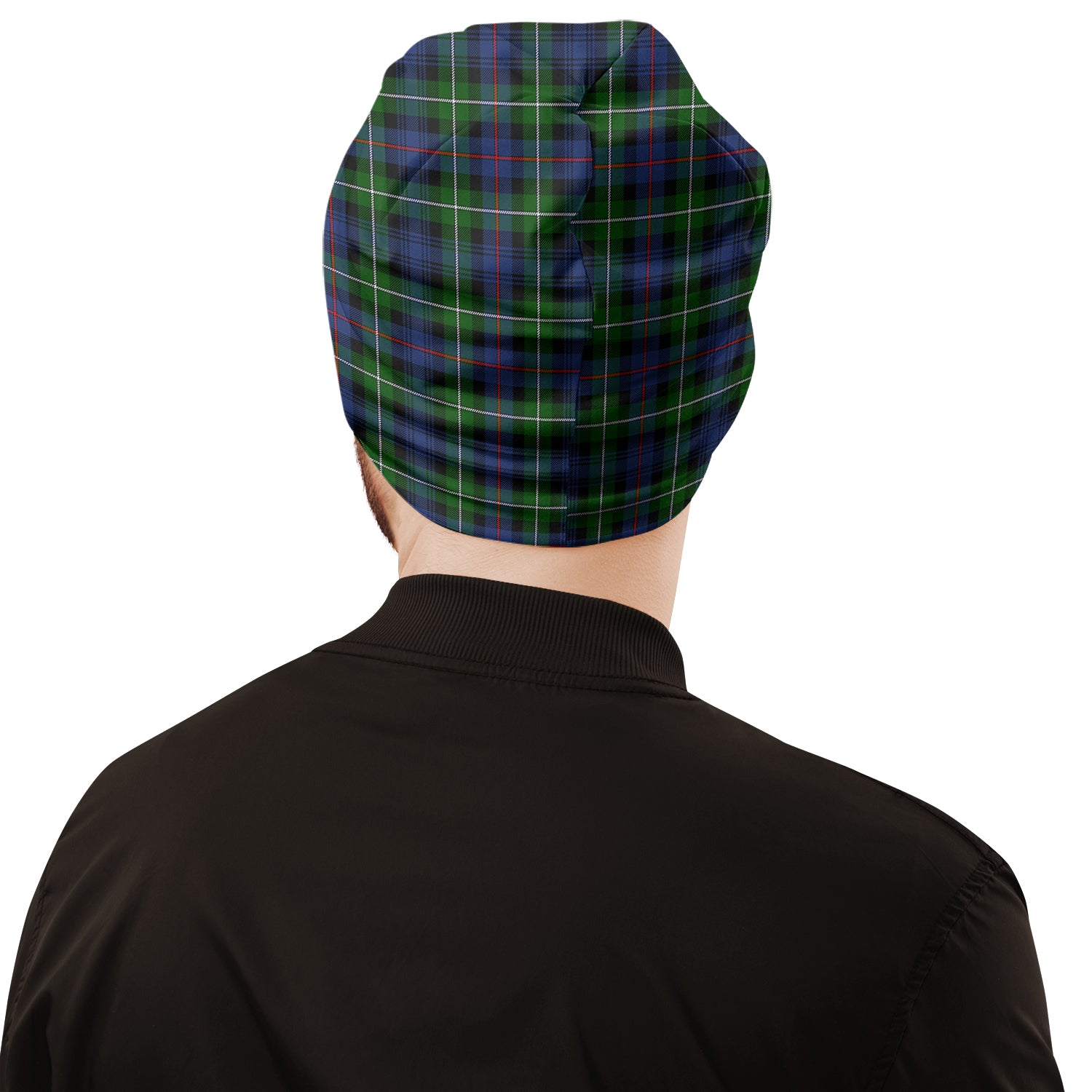 MacKenzie Modern Tartan Beanies Hat with Family Crest - Tartan Vibes Clothing