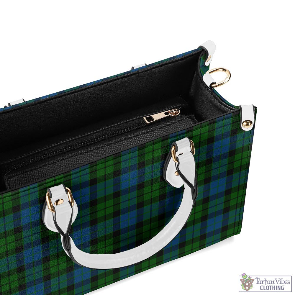 Tartan Vibes Clothing MacKie Tartan Luxury Leather Handbags