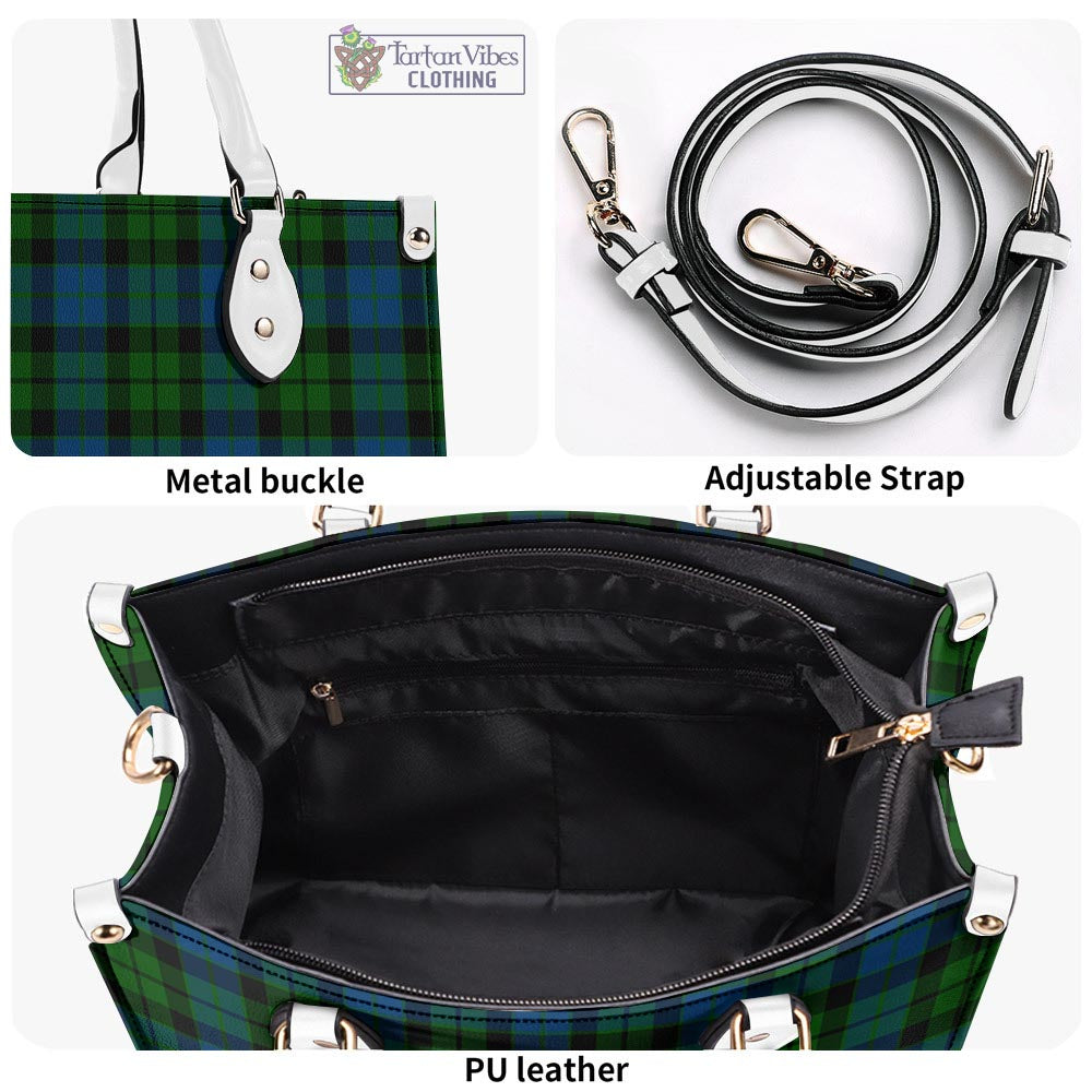 Tartan Vibes Clothing MacKie Tartan Luxury Leather Handbags