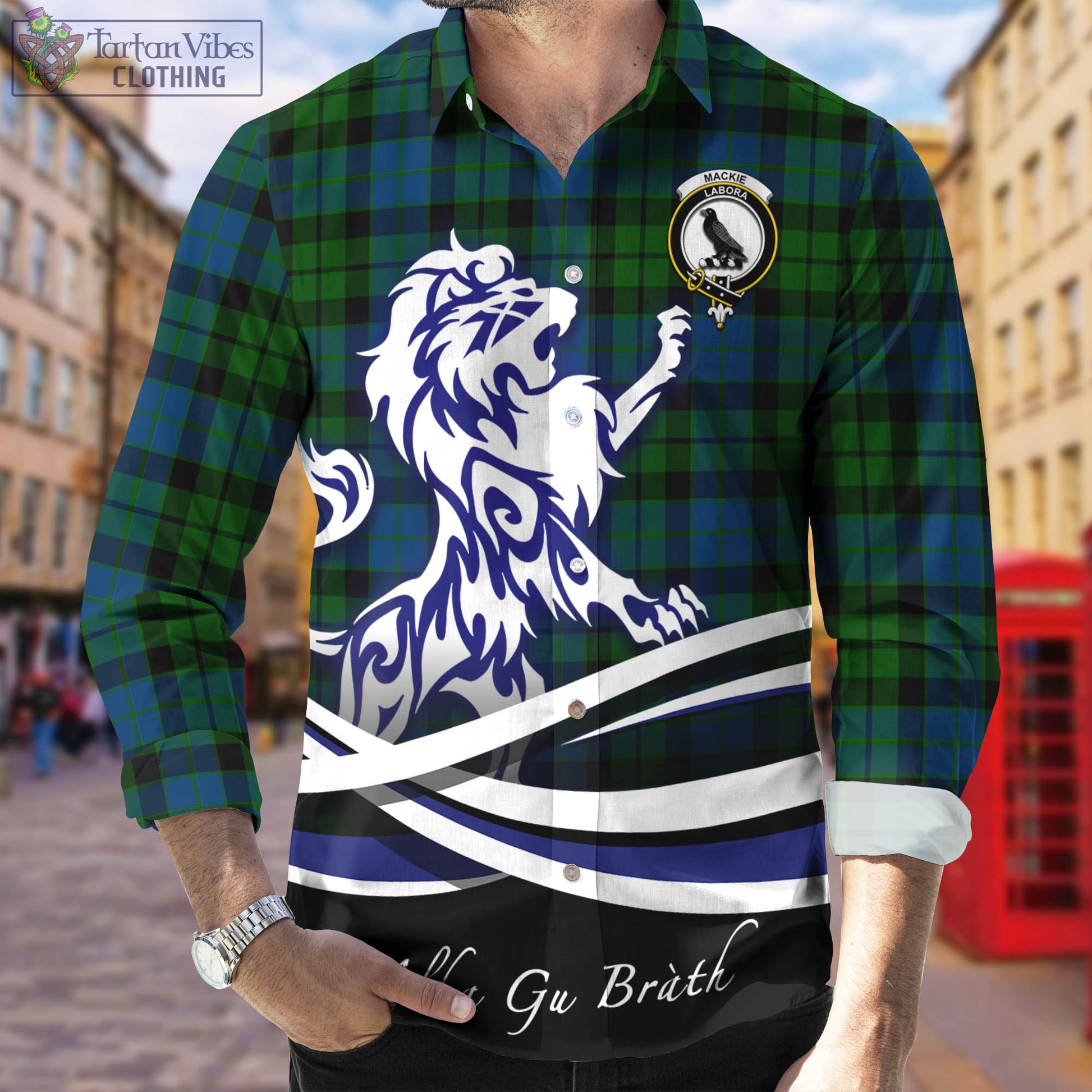 mackie-tartan-long-sleeve-button-up-shirt-with-alba-gu-brath-regal-lion-emblem