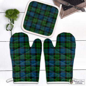 MacKie (McKie) Tartan Combo Oven Mitt & Pot-Holder White - Tartan Vibes Clothing