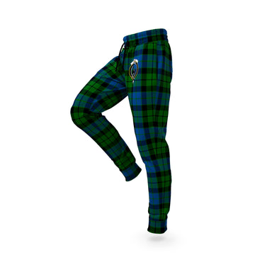 MacKie (McKie) Tartan Joggers Pants with Family Crest