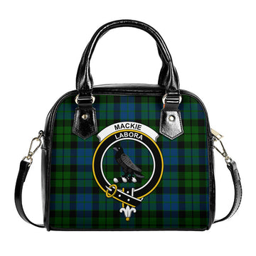 MacKie (McKie) Tartan Shoulder Handbags with Family Crest