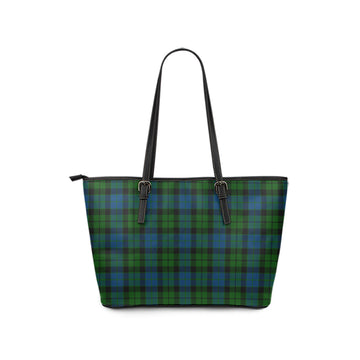 MacKie (McKie) Tartan Leather Tote Bag