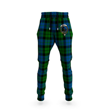 MacKie (McKie) Tartan Joggers Pants with Family Crest