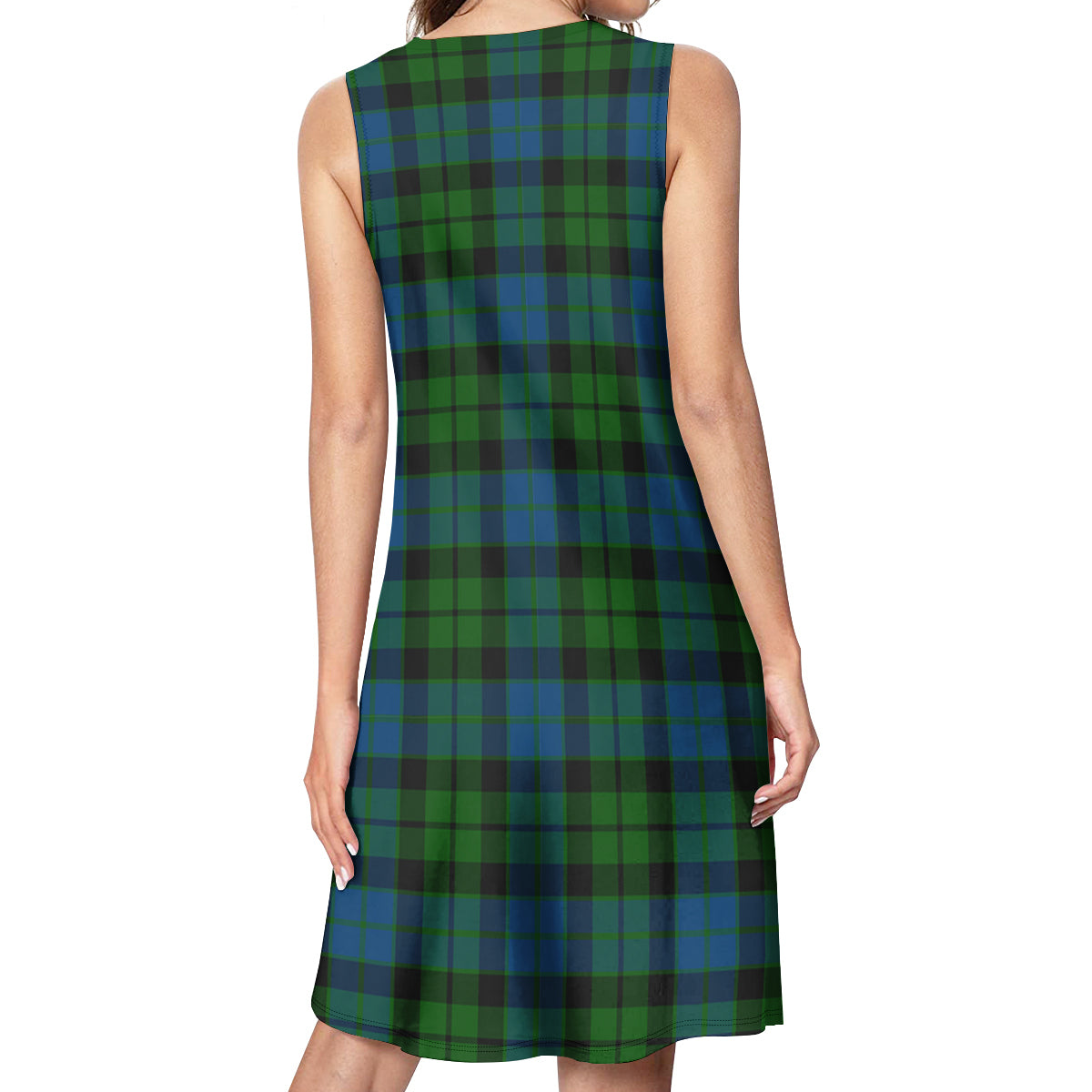 MacKie Tartan Womens Casual Dresses - Tartanvibesclothing