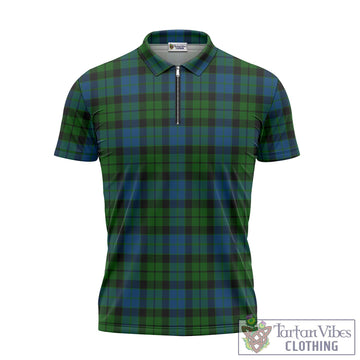 MacKie (McKie) Tartan Zipper Polo Shirt