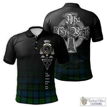 MacKie (McKie) Tartan Polo Shirt Featuring Alba Gu Brath Family Crest Celtic Inspired