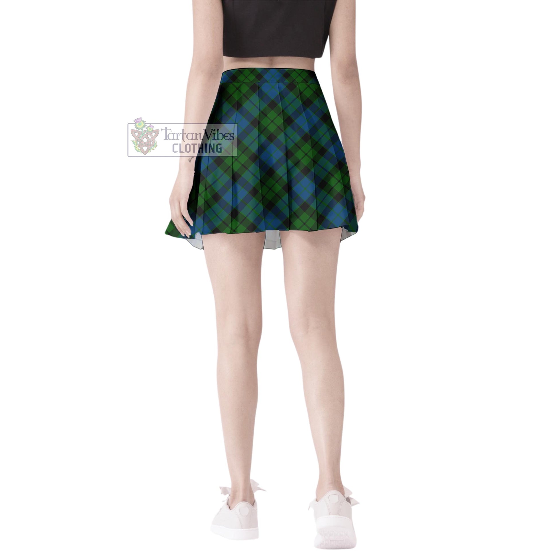 Tartan Vibes Clothing MacKie Tartan Women's Plated Mini Skirt