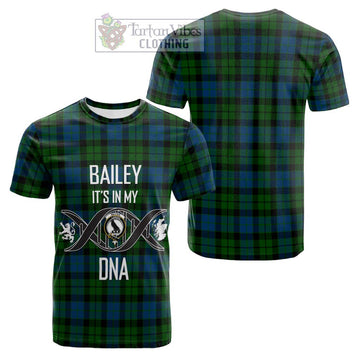 MacKie (McKie) Tartan Cotton T-shirt with Family Crest DNA In Me Style