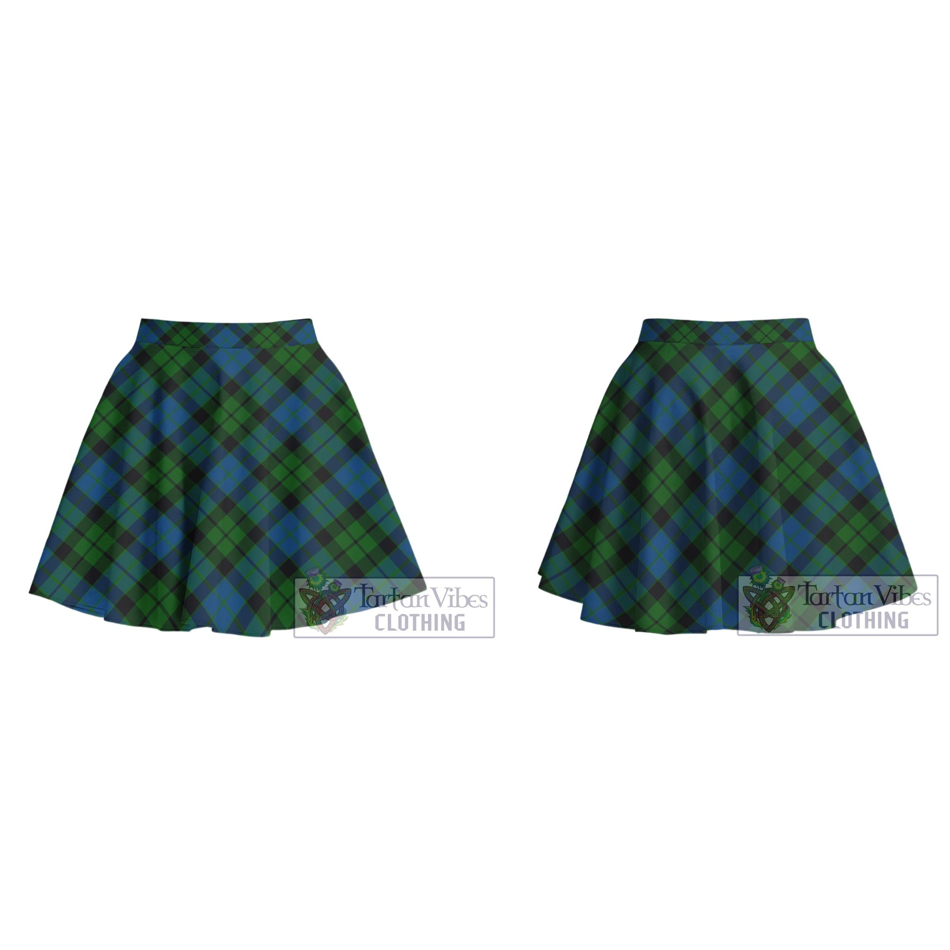 Tartan Vibes Clothing MacKie Tartan Women's Plated Mini Skirt