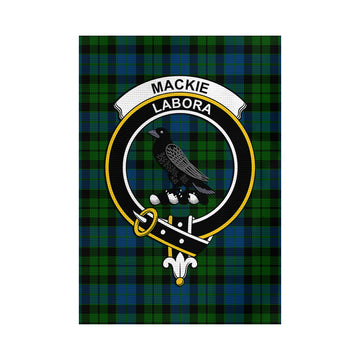 MacKie (McKie) Tartan Garden Flag with Family Crest - Tartan Vibes Clothing