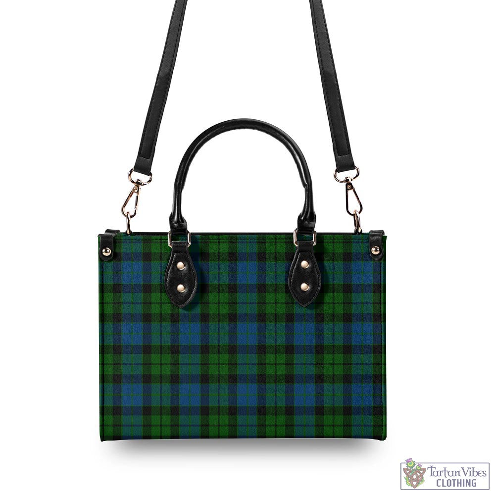 Tartan Vibes Clothing MacKie Tartan Luxury Leather Handbags