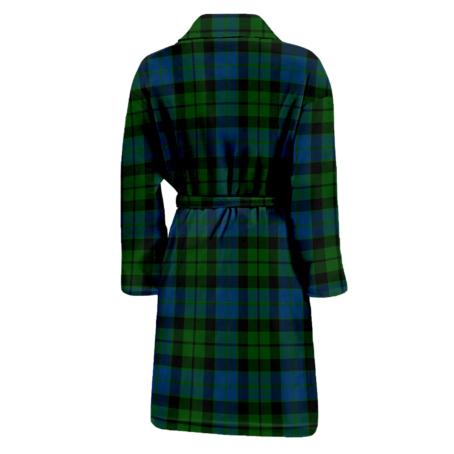 MacKie (McKie) Tartan Bathrobe with Family Crest - Tartan Vibes Clothing