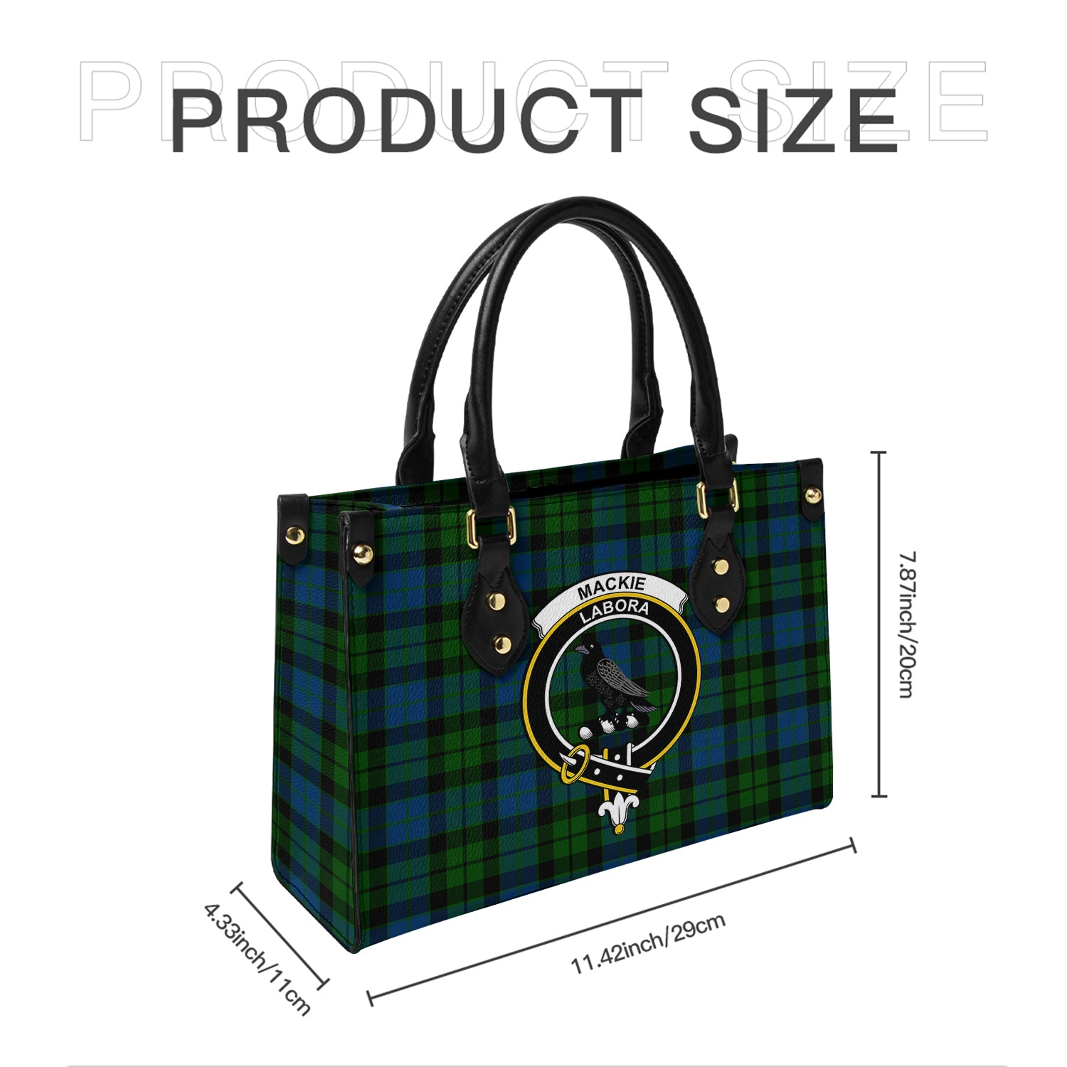 mackie-tartan-leather-bag-with-family-crest