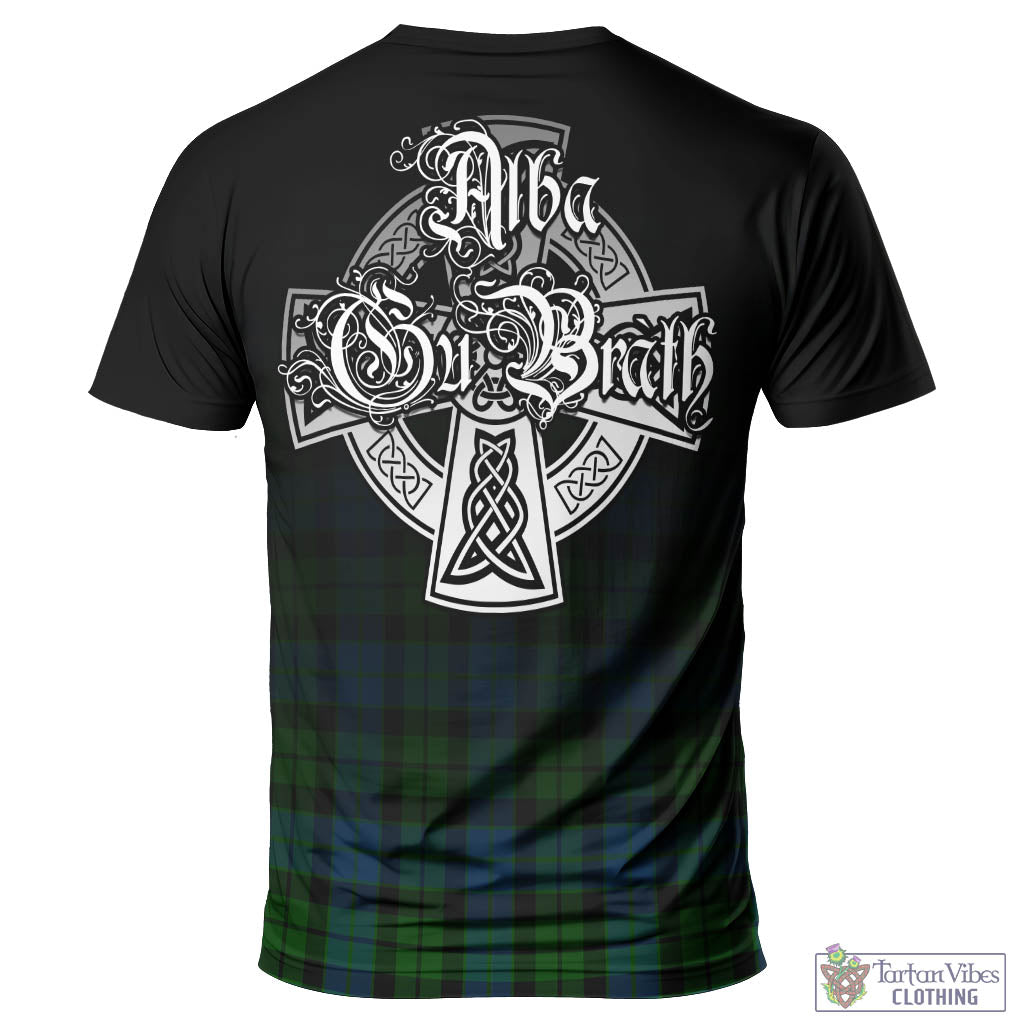 Tartan Vibes Clothing MacKie Tartan T-Shirt Featuring Alba Gu Brath Family Crest Celtic Inspired