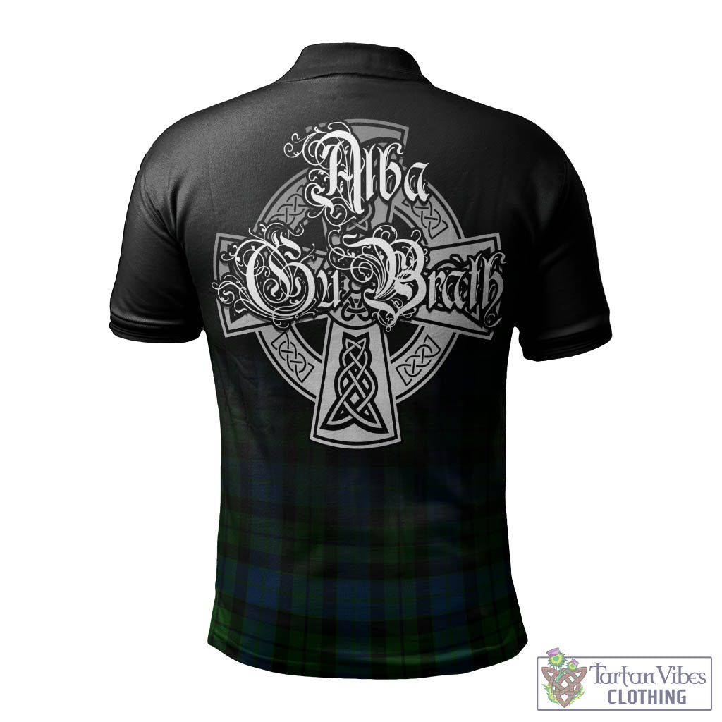 Tartan Vibes Clothing MacKie Tartan Polo Shirt Featuring Alba Gu Brath Family Crest Celtic Inspired