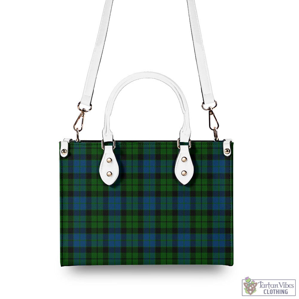 Tartan Vibes Clothing MacKie Tartan Luxury Leather Handbags