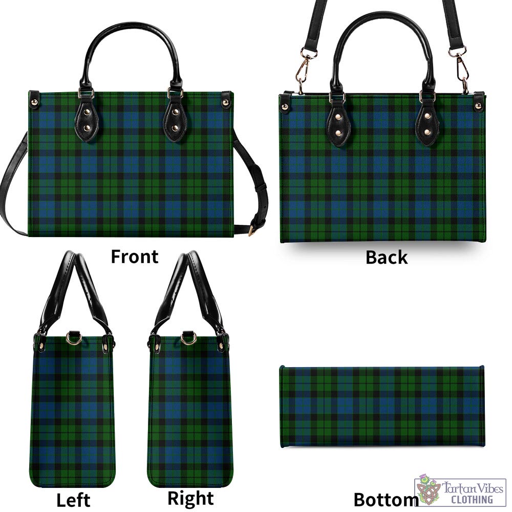 Tartan Vibes Clothing MacKie Tartan Luxury Leather Handbags